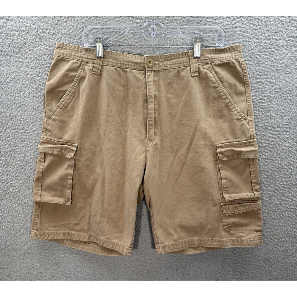Old Mill Shorts Mens 38 Tan Cargo Workwear Chore Barn Outdoors Skater Grunge